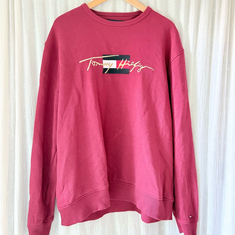 Tommy Hilfiger Burgundy Pullover